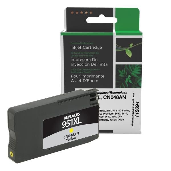 Clover Imaging Group Imaging Remanufactured High Yield Yellow Ink Cartridge 118094 - main